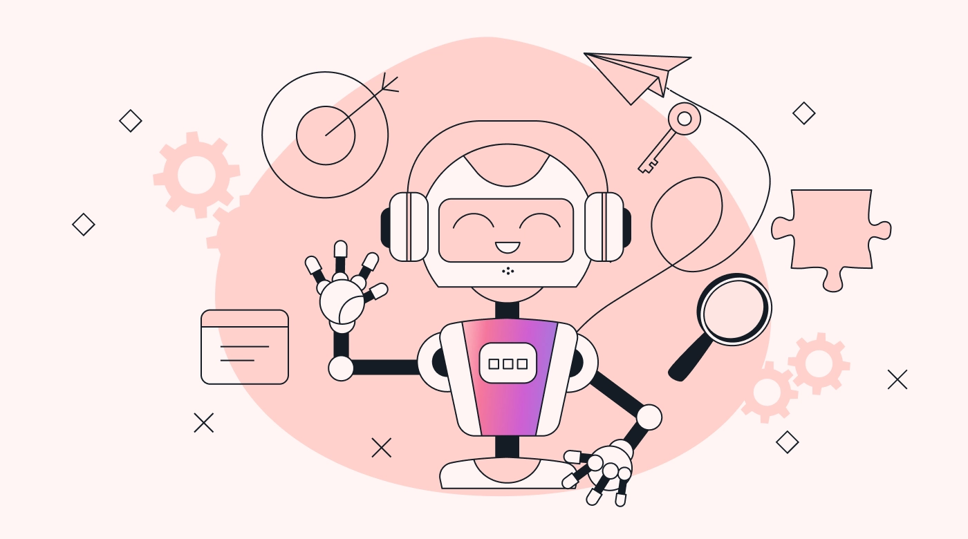Person brainstorms with AI assistance