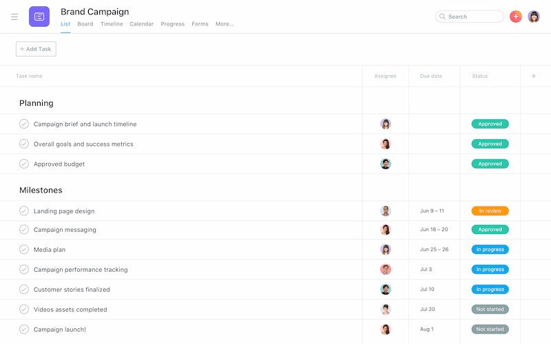 Image of Asana