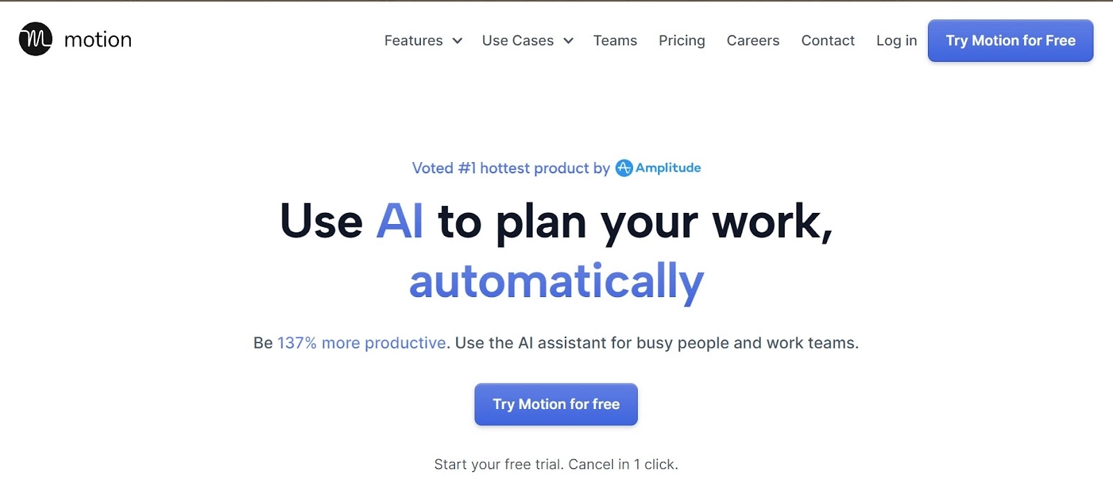Use AI to plan your work, automatically