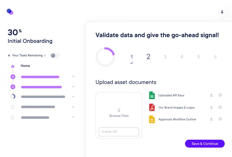 Onboarding project on OnRamp