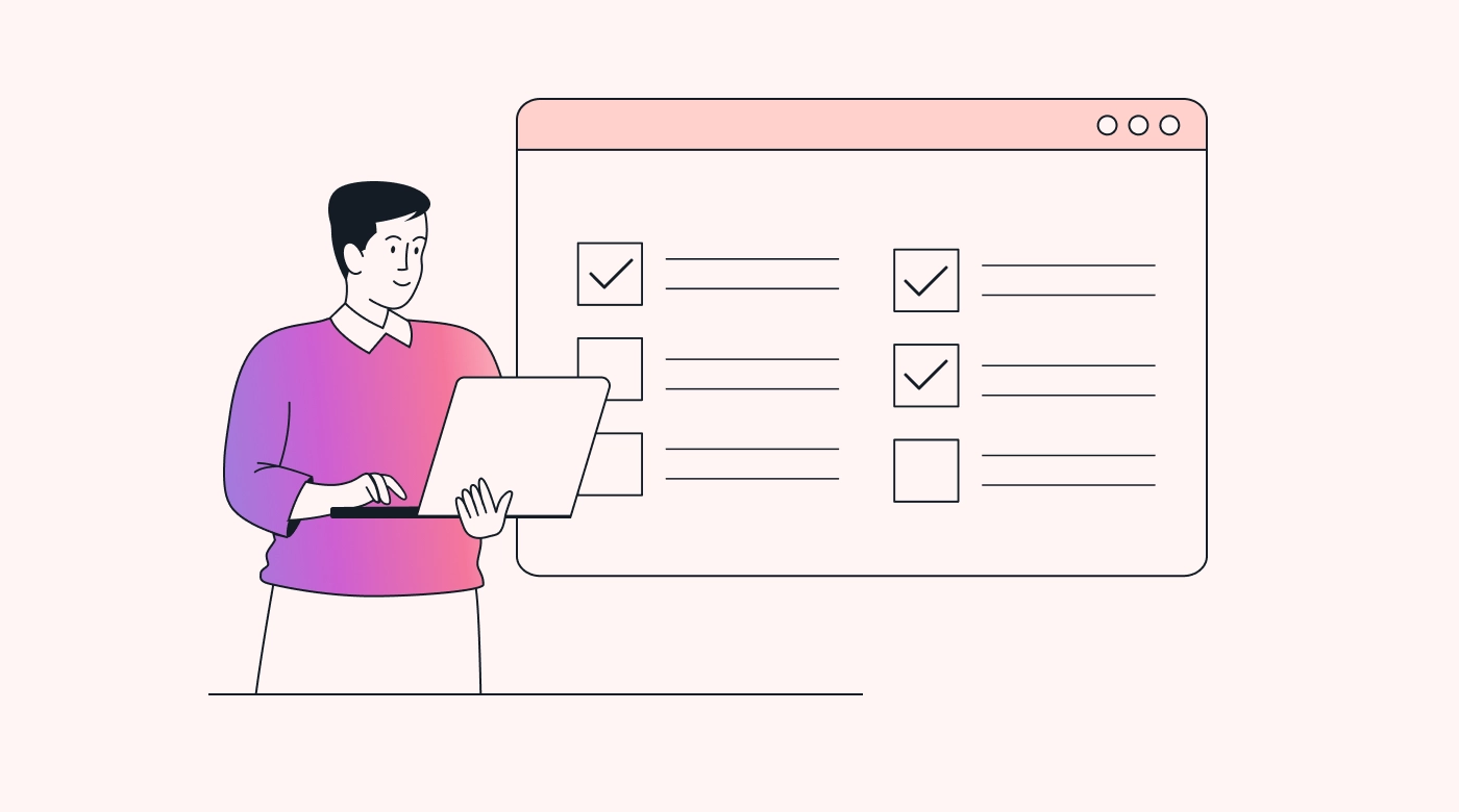 An online survey form