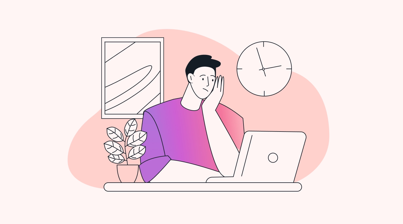 Hybrid worker feeling disconnected