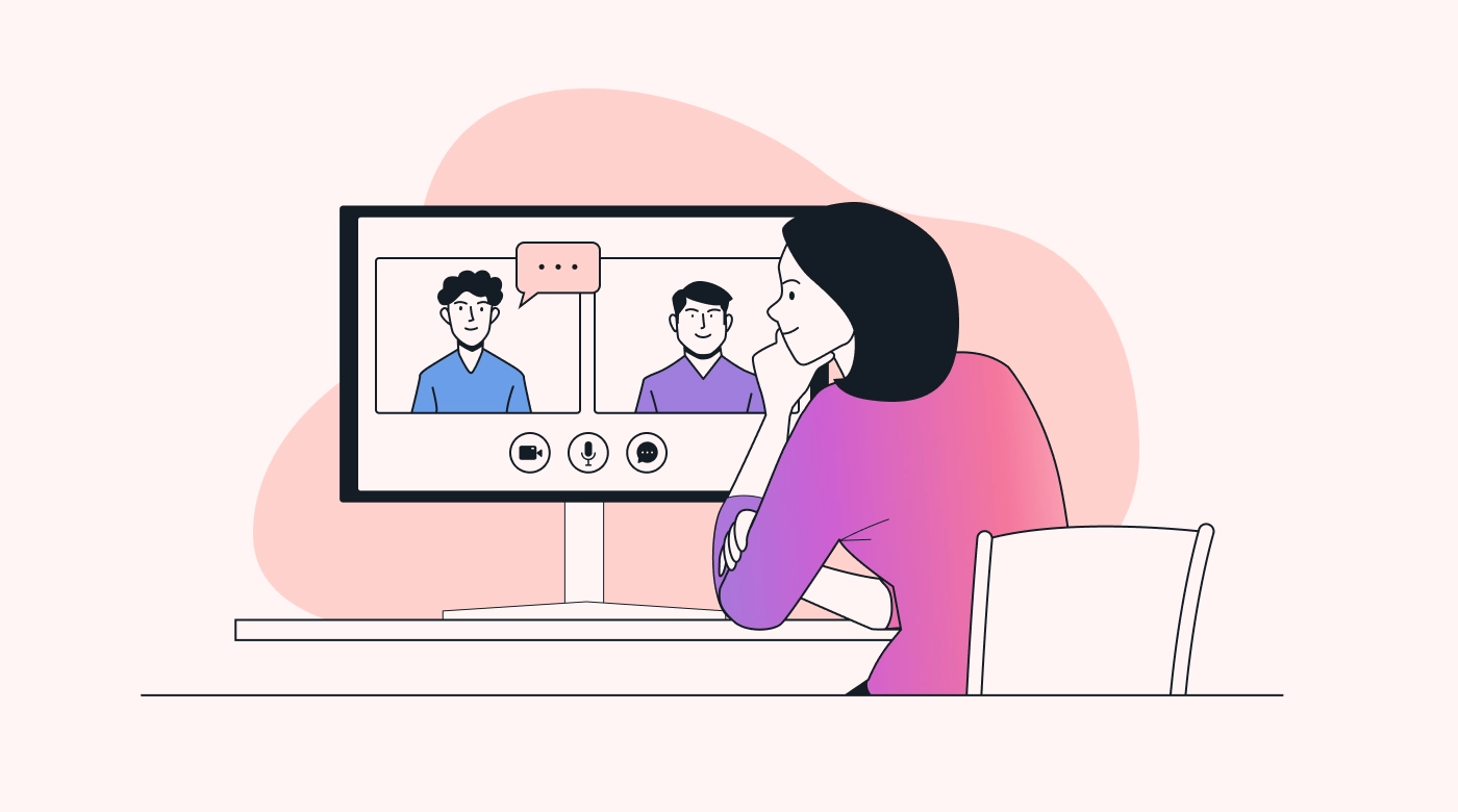 Video conferencing in hybrid work culture