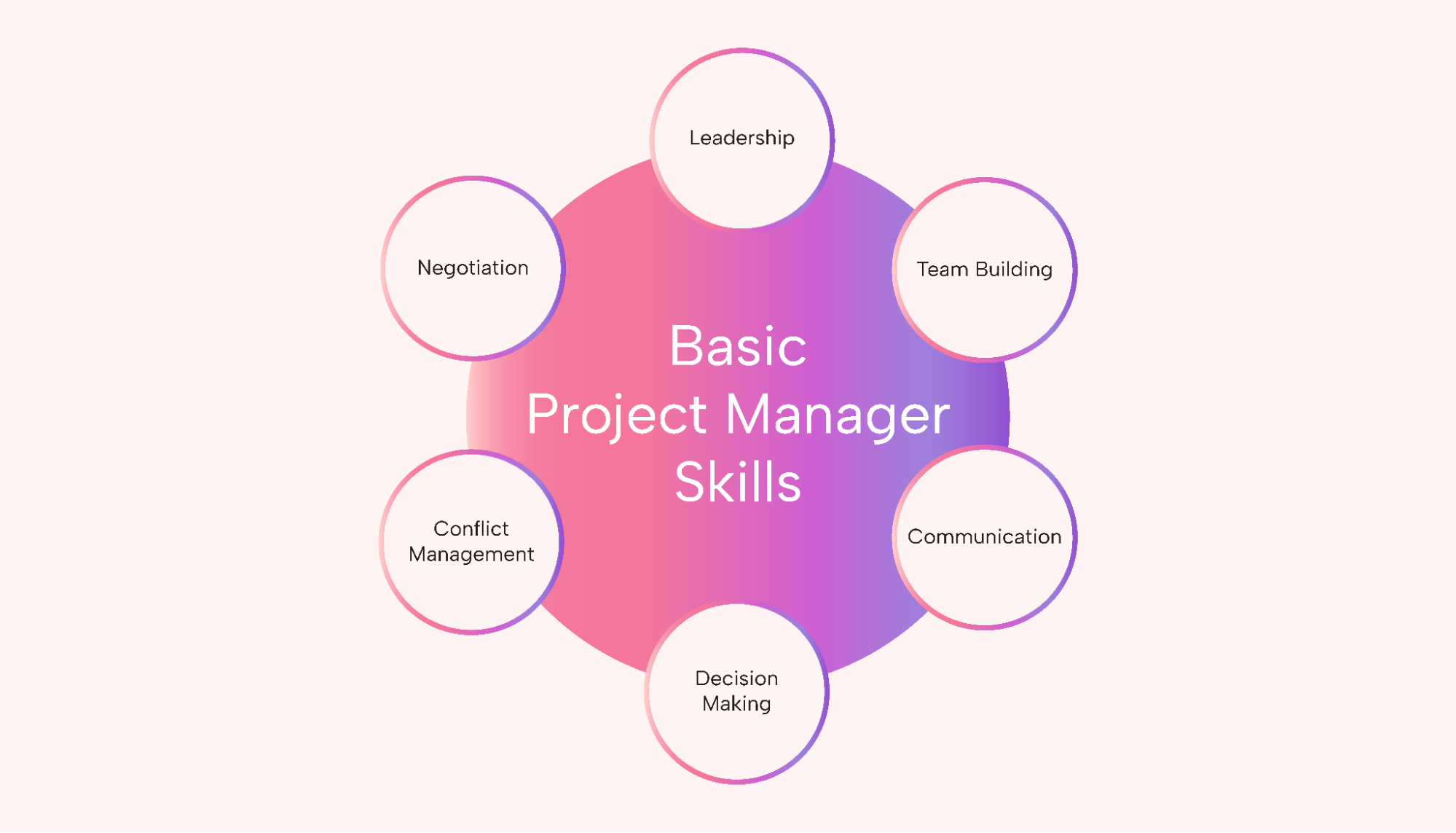 A few project manager skills
