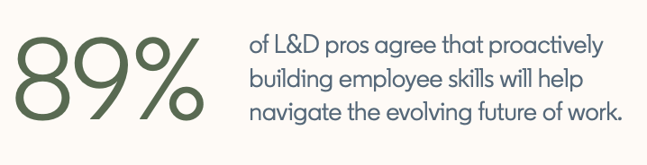 Building employee skills prepares them for the future