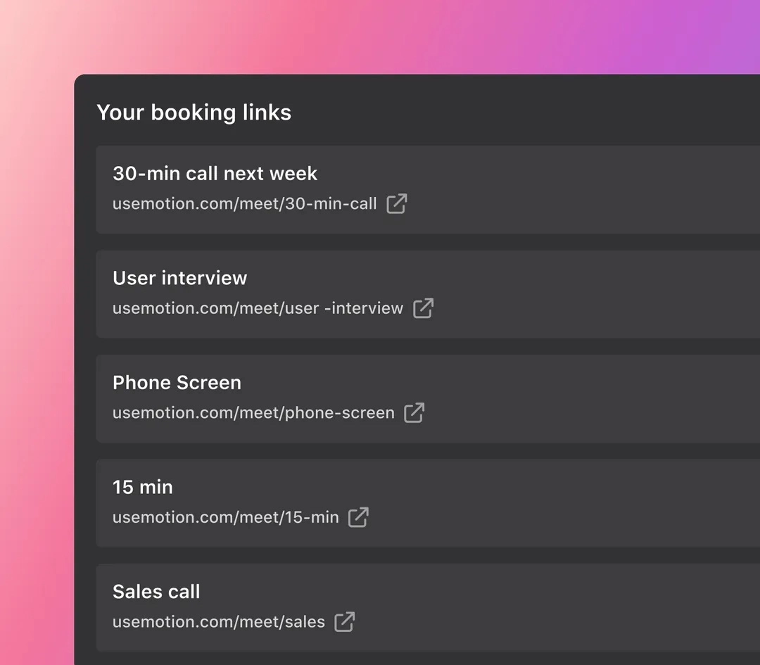 Save frequent meetings as templates