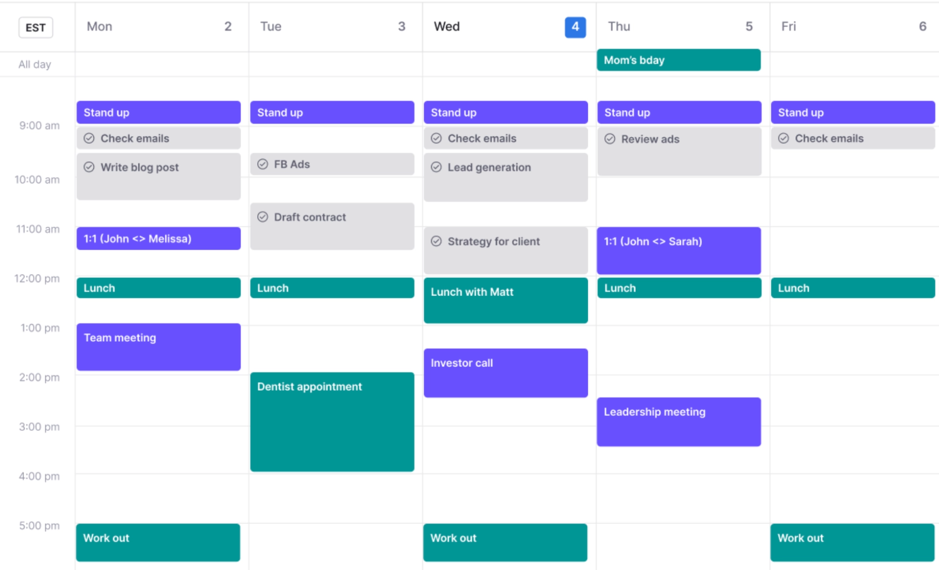 Motion AI calendar integration