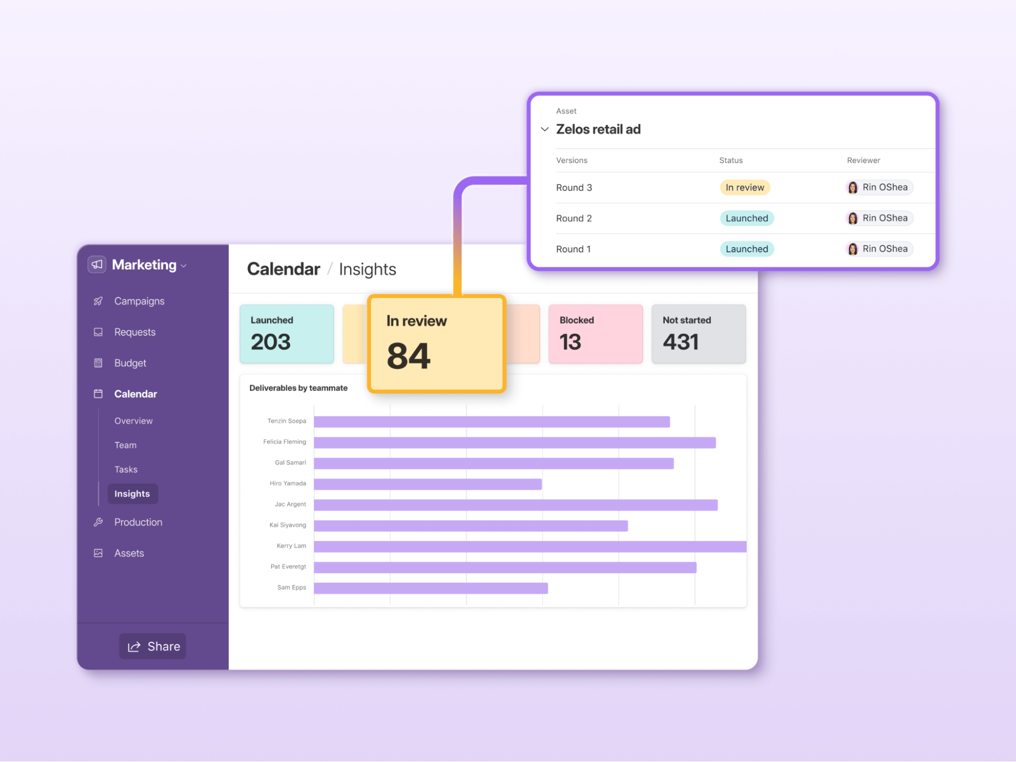 Screenshot from Airtable webpage