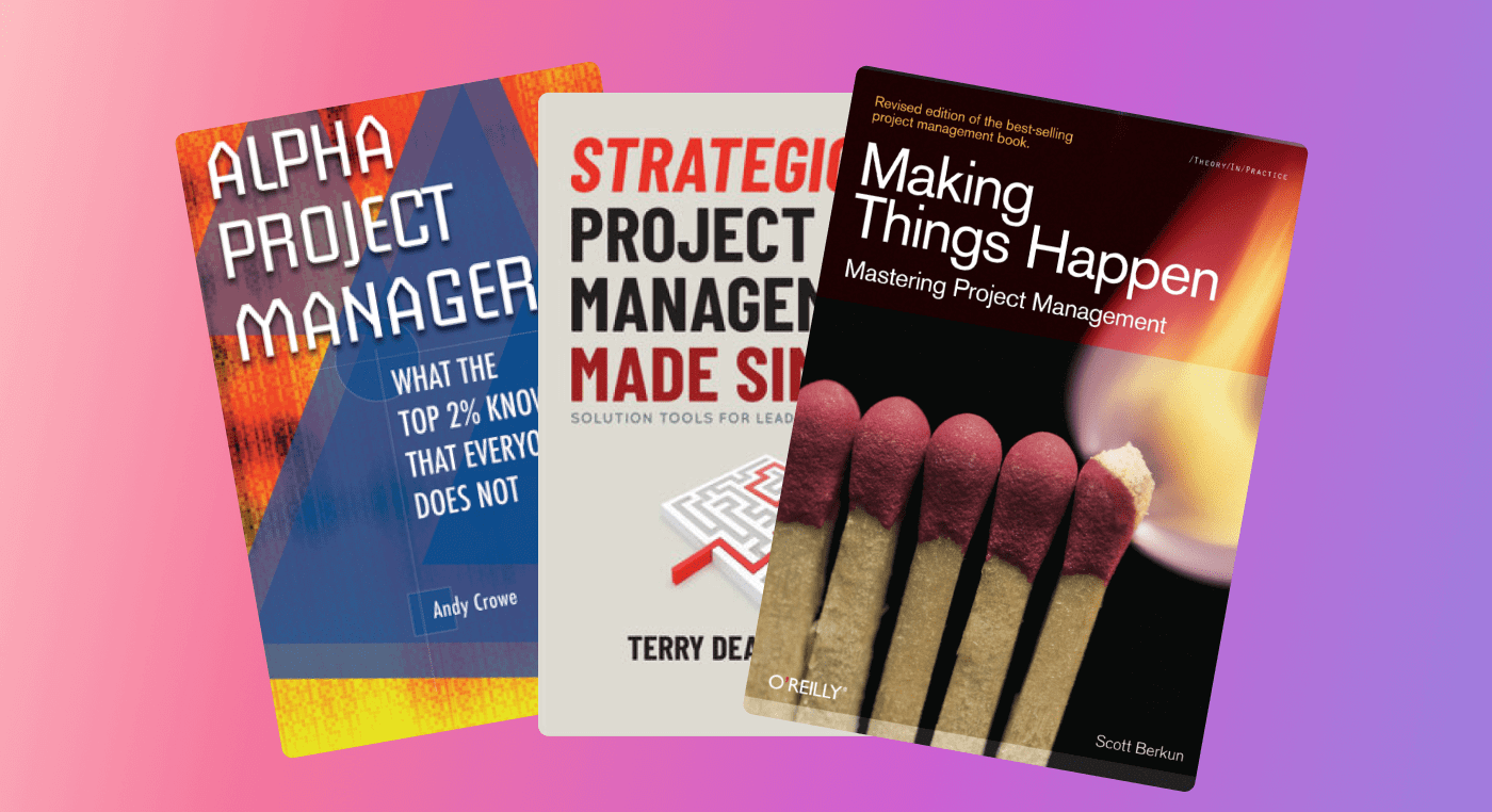 Three project management books for working PMs