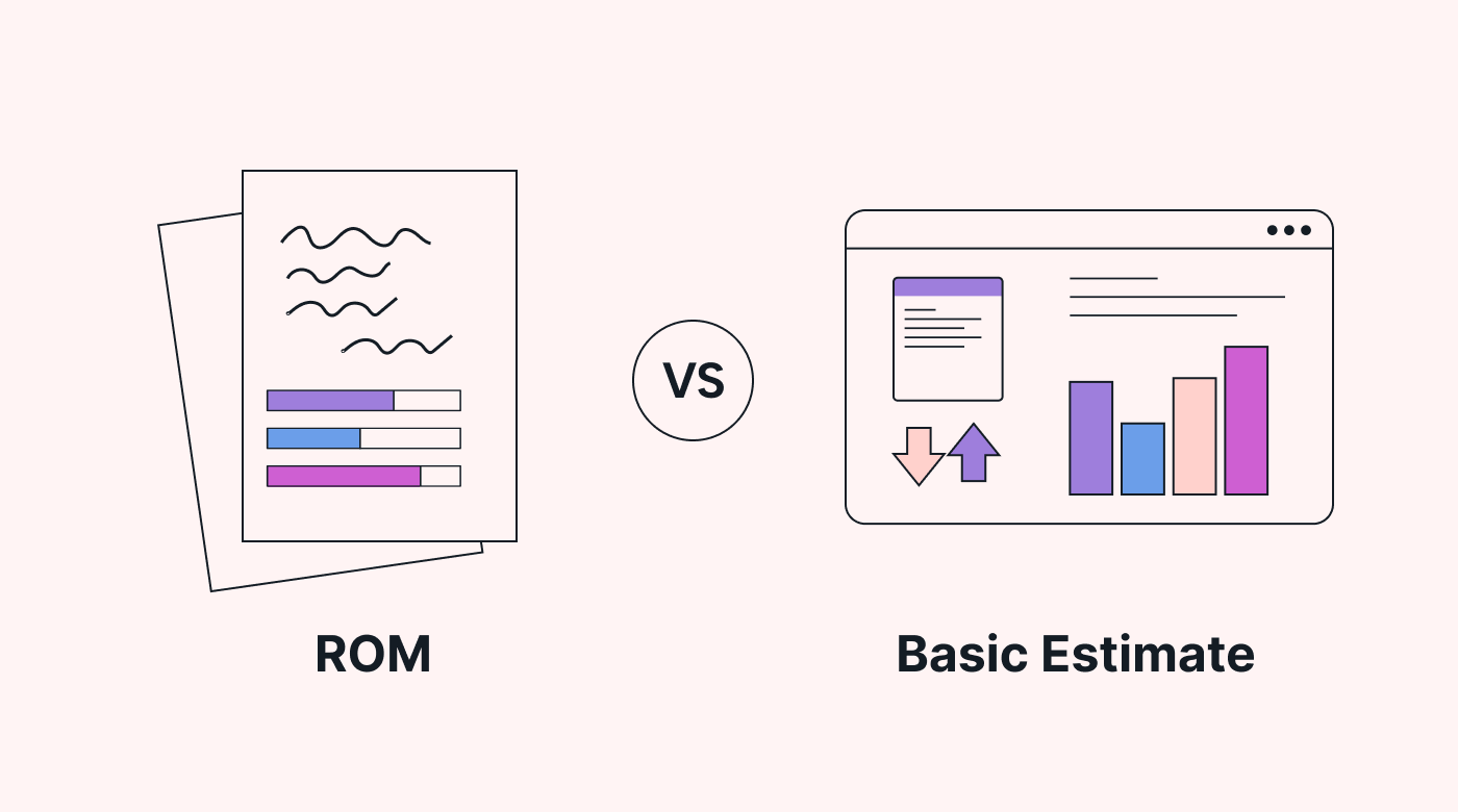 ROM vs basic estimate