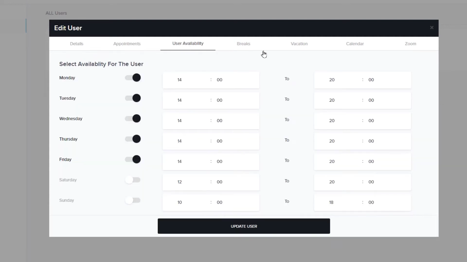 Screenshot of Bookafy