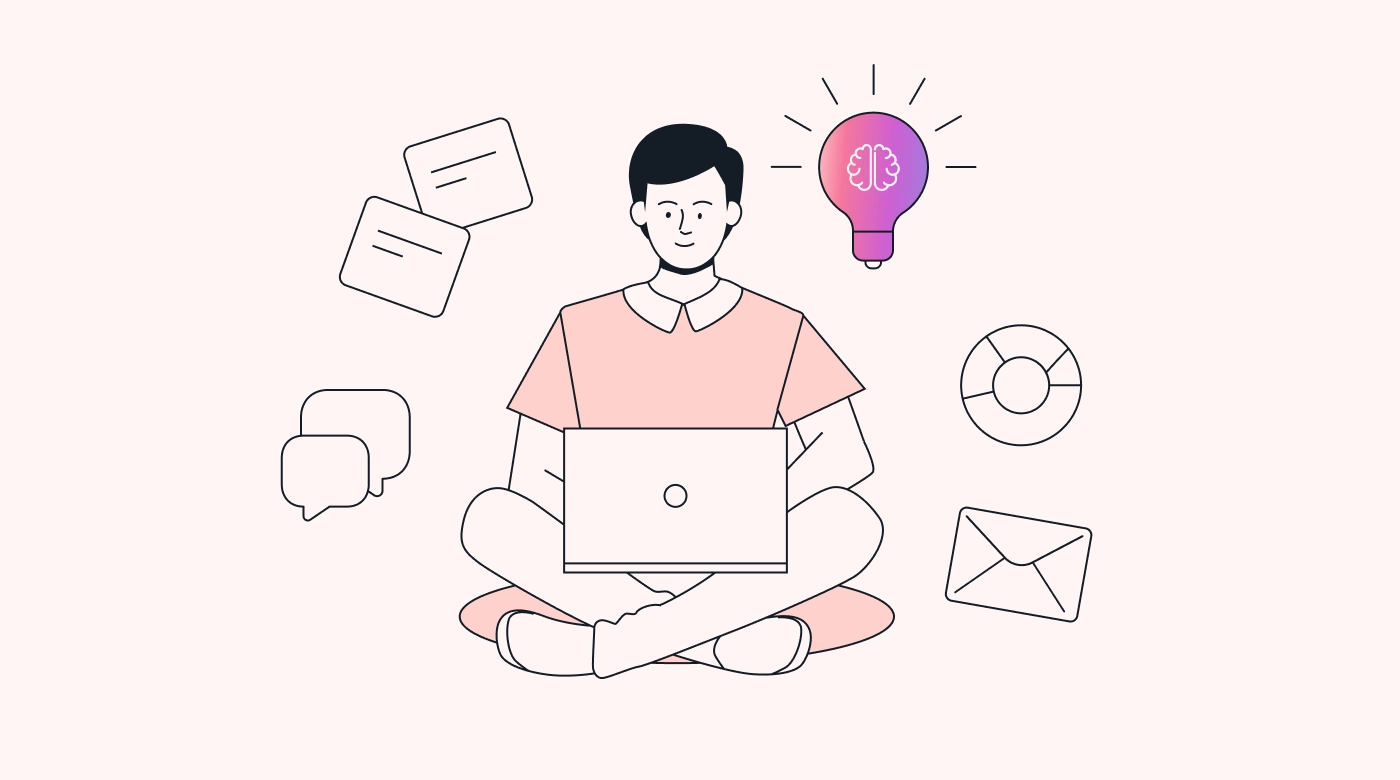 Employee completes a task mindfully