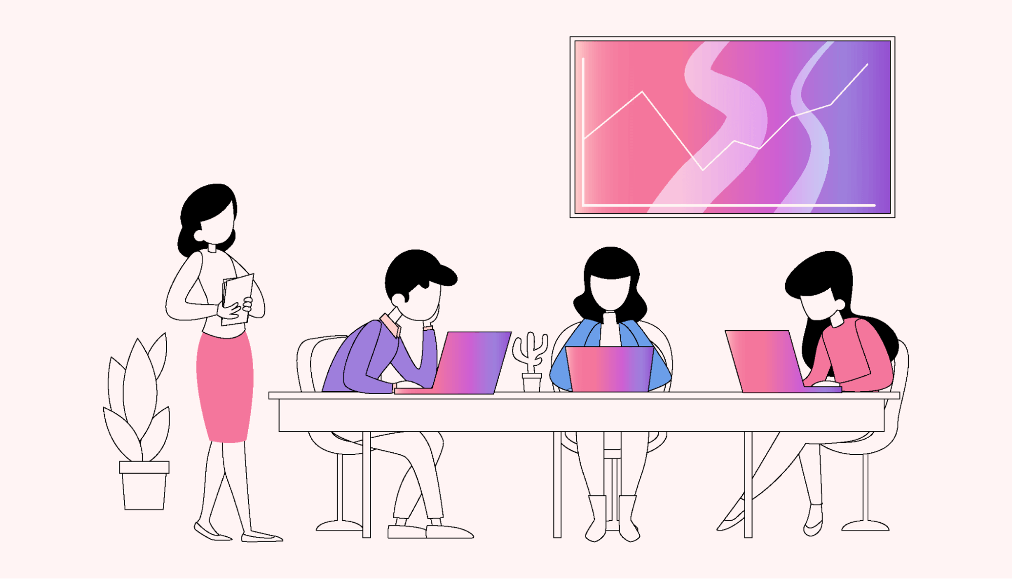 In performing stage collaboration and productivity improve