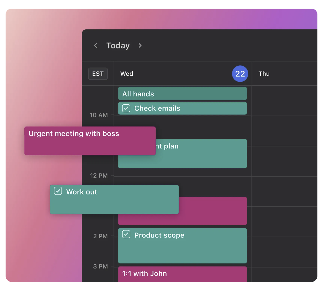 Screenshot of Motion