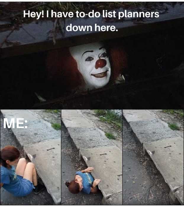Meme: Too many to-do lists