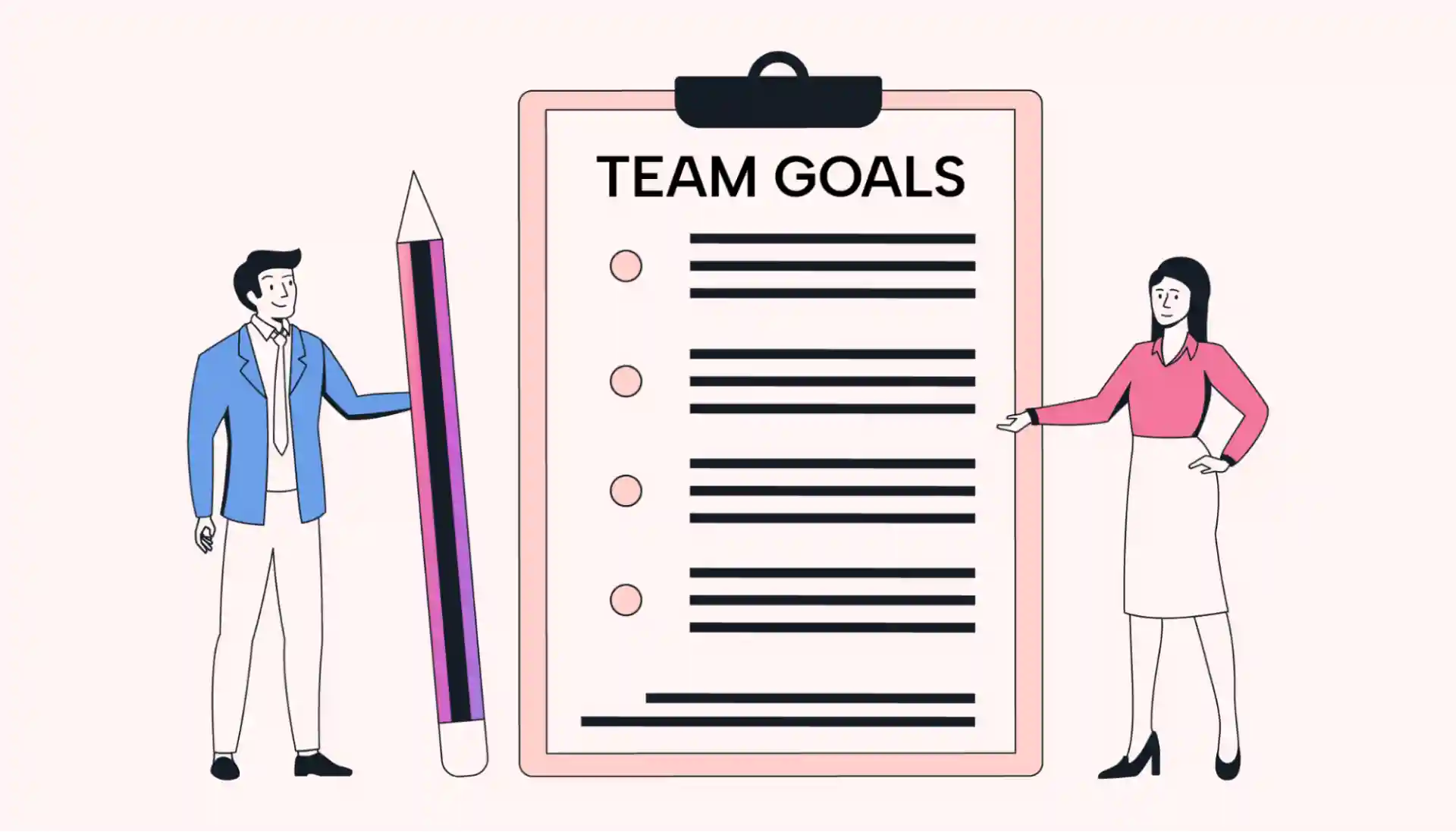 Start by establishing shared team goals