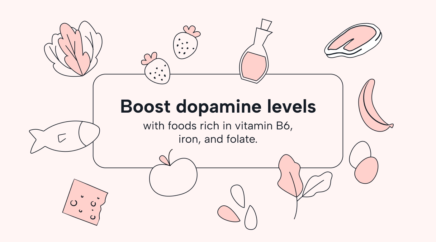 Boost dopamine levels with nutrition