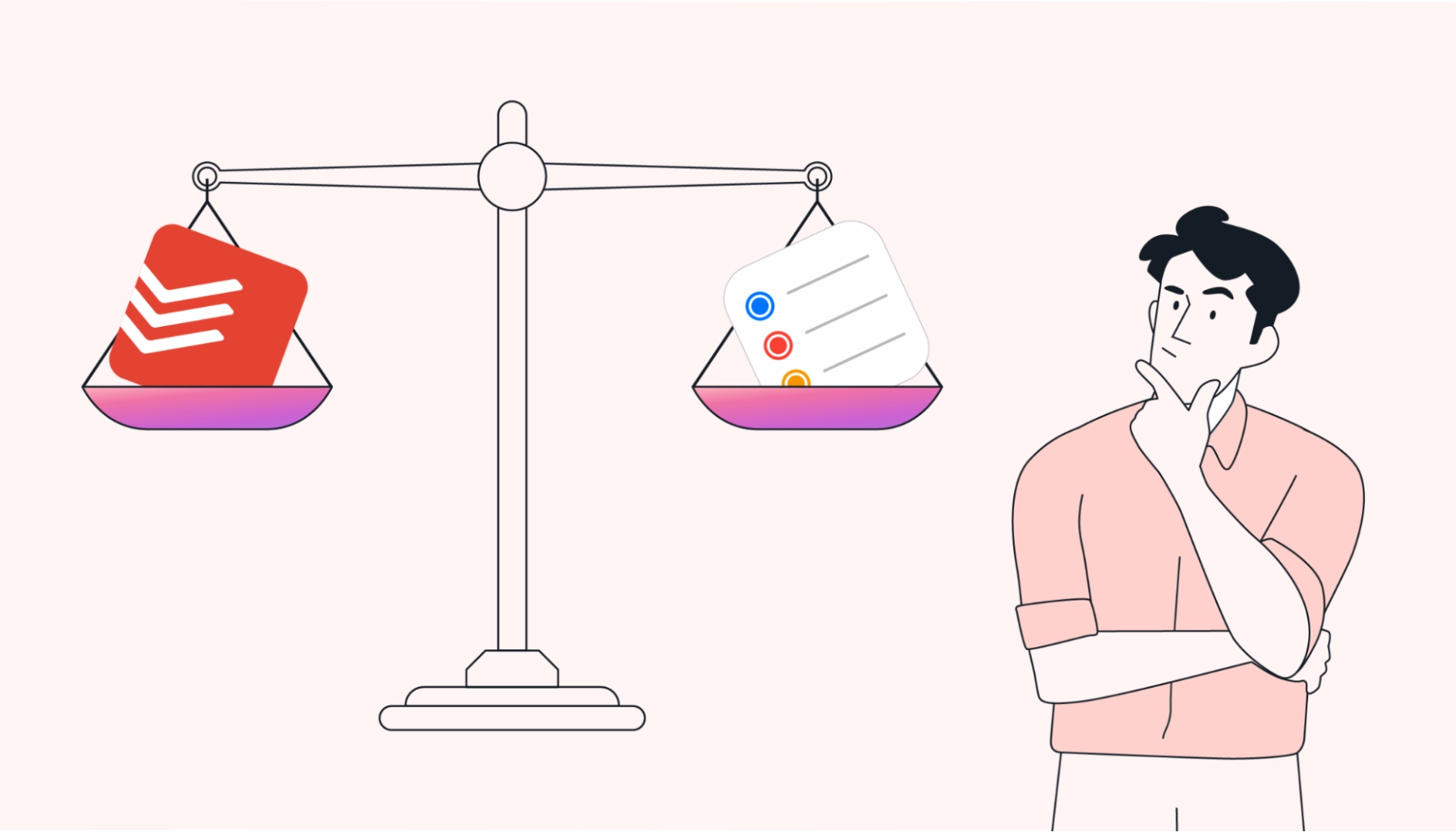 Choosing between two options always involves trade-offs