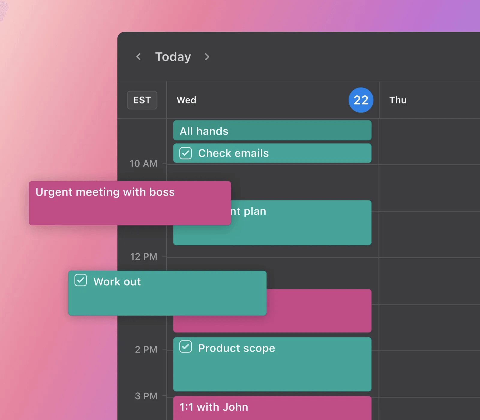 Moving tasks in Motion